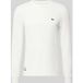 Lacoste Regular Fit Manches longues blanc, Uni