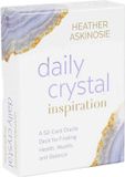 Askinosie, Hay House Inc Daily Crystal Inspiration: A 52-Card Oracle Deck for Finding Health, Wealth, and Balance