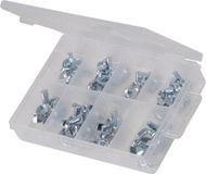 Fixman Vleugelmoer assortiment - roestbestendig - 40-delig - M4-M12 - met opbergkoffer