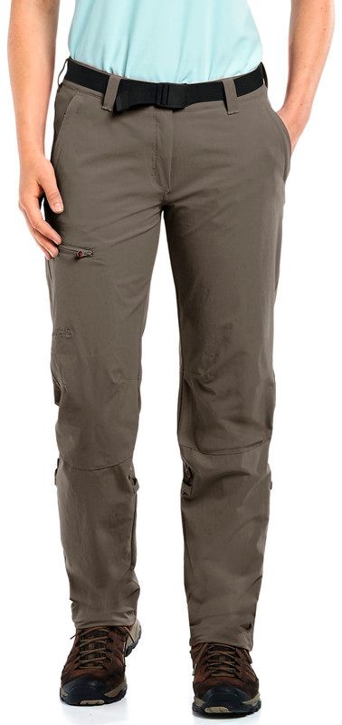 Maier Sports Lulaka lange broek Dames bruin 40-lang 2018 Trekking- & Wandelbroeken
