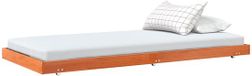 vidaXL Bedframe lichtbruin grenen 80 x 200 cm