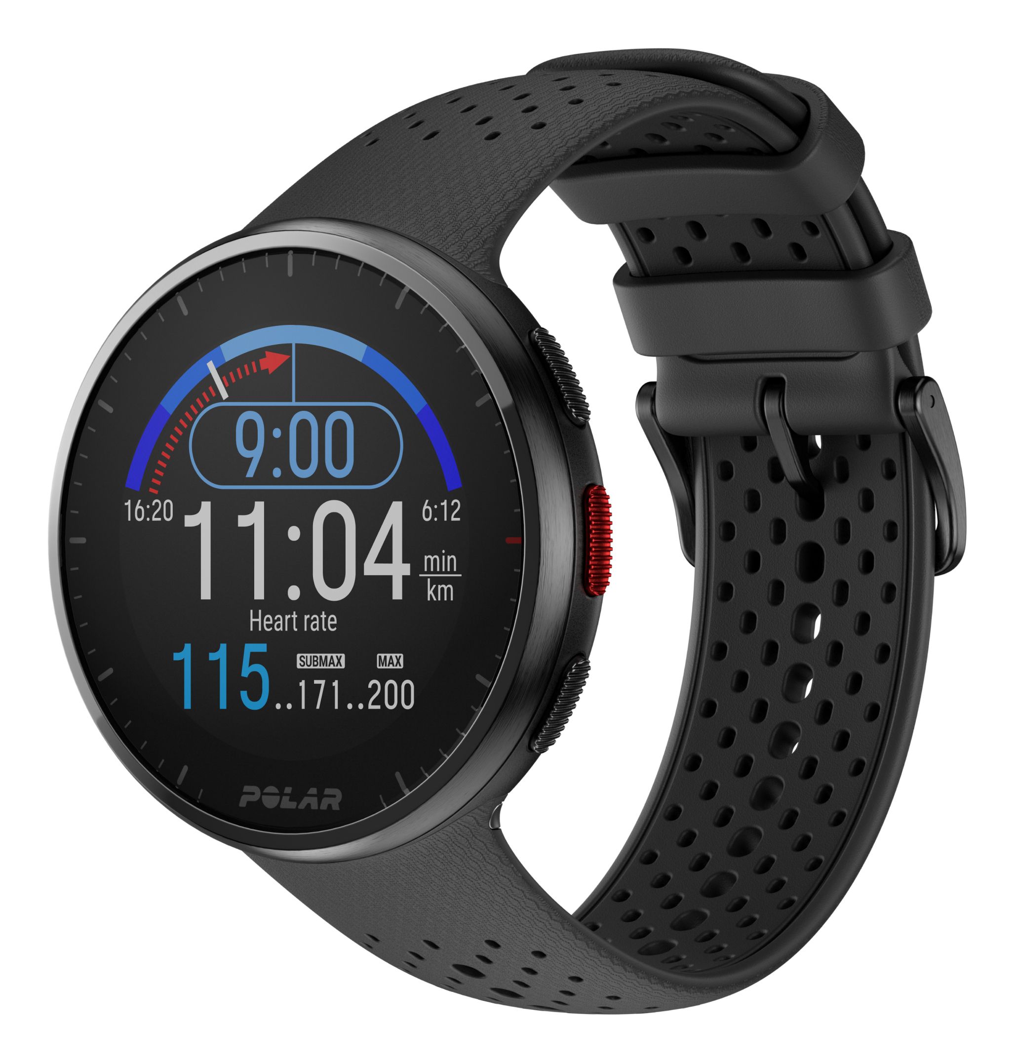 Polar Pacer Pro GPS Sport Watch - Carbon Gray - 45mm