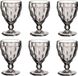 Leonardo Brindisi Witte Wijnglazen Grijs 240 ml - 6 Stuks