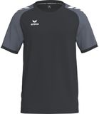 Erima Wings Shirt à manches courtes pour hommes - Noir / Ardoise Gris | Taille : XL