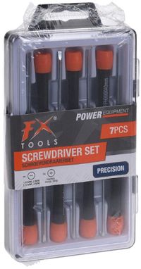 FX Tools jeu de tournevis de précision - 7 pièces | 8719202956504