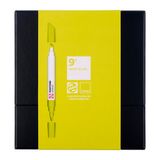 Talens Pantone Marker Set 9 Stuks Groen Geel Beitel/Penseelpunt