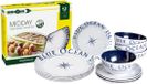 Brunner - Camping Serviesset - Blue Ocean - Midday - 12-delig - Melamine