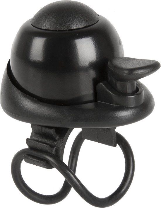 M-wave Mini-fietsbel 34 Mm Aluminium Zwart