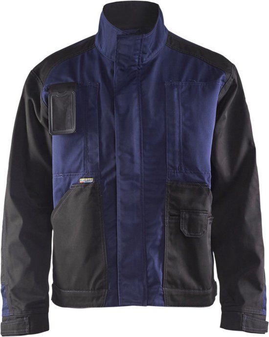 Blåkläder Blaklader Profieljack. Ongevoerd 4063-1860 - Marineblauw/Zwart - XXL