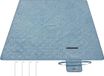 Unyqoos Picknickdeken 200x200cm Bleu clair