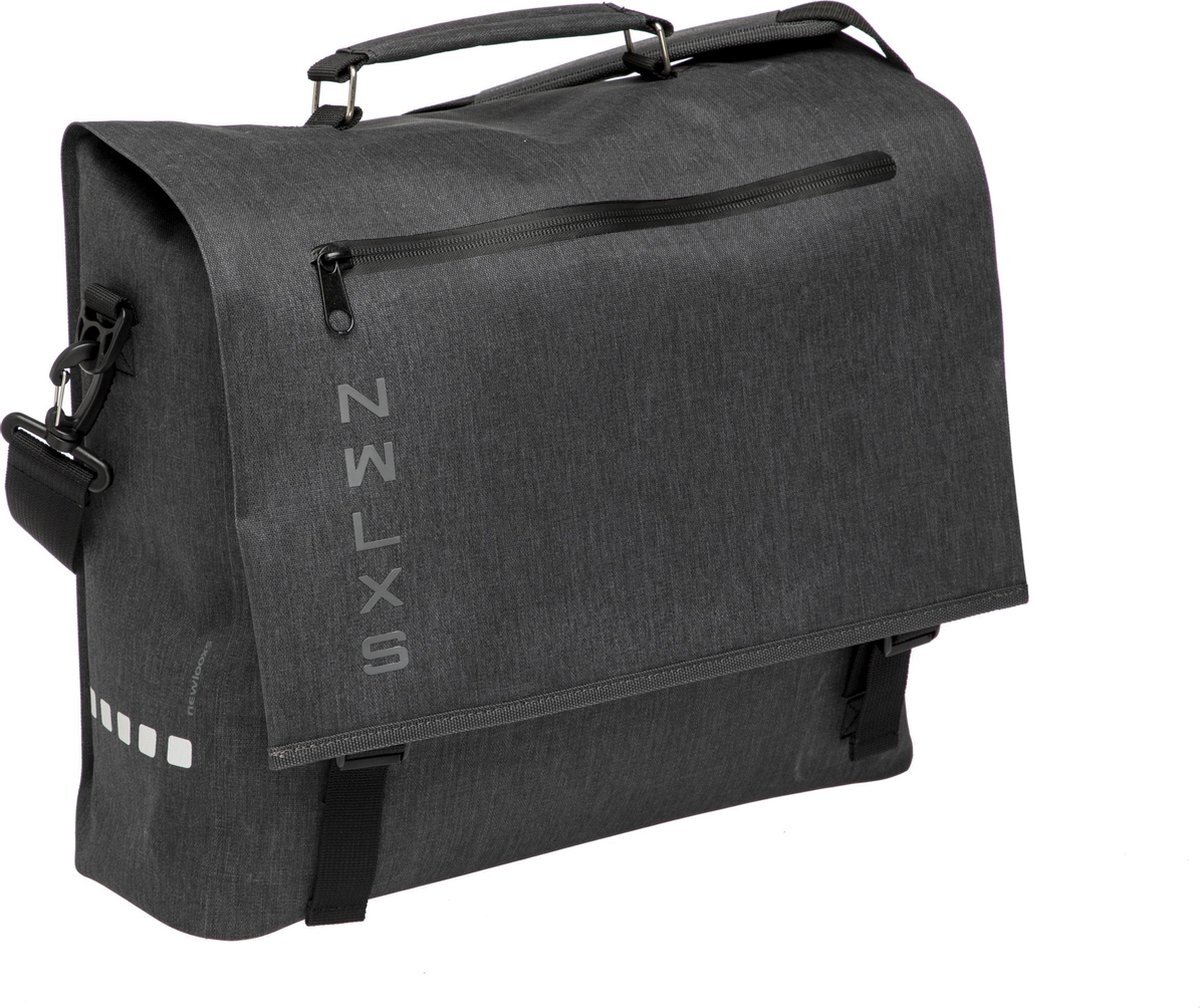 New Looxs Varo Messenger Waterdichte Laptop Fietstas - 15 liter - Grijs