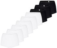 sloggi Dames maxi slip 9 pack Basic+ wit / zwart