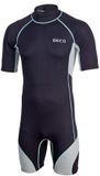 Beco Wetsuit Heren Horty Naxo | Zwart/grijs - XL