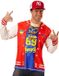 Widmann Jaren 80 & 90 Kostuum T-Shirt Lange Mouwen Hip Hop Hank Man Medium / Large Carnaval kostuum Verkleedkleding