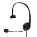 Lindy 20433 Headset Bedraad Helm Kantoor/callcenter Zwart