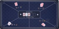 Engelhart Pokerkleed Blauw 120x60 cm