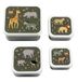 A Little Lovely Company SBSESA46 Lunchbox set Polypropyleen (PP) Grijs 4 piece(s)