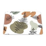Bonamaison Rechthoekige muismat met digitale print, antislip onderkant, voor kantoor en thuis, 22 x 18 cm