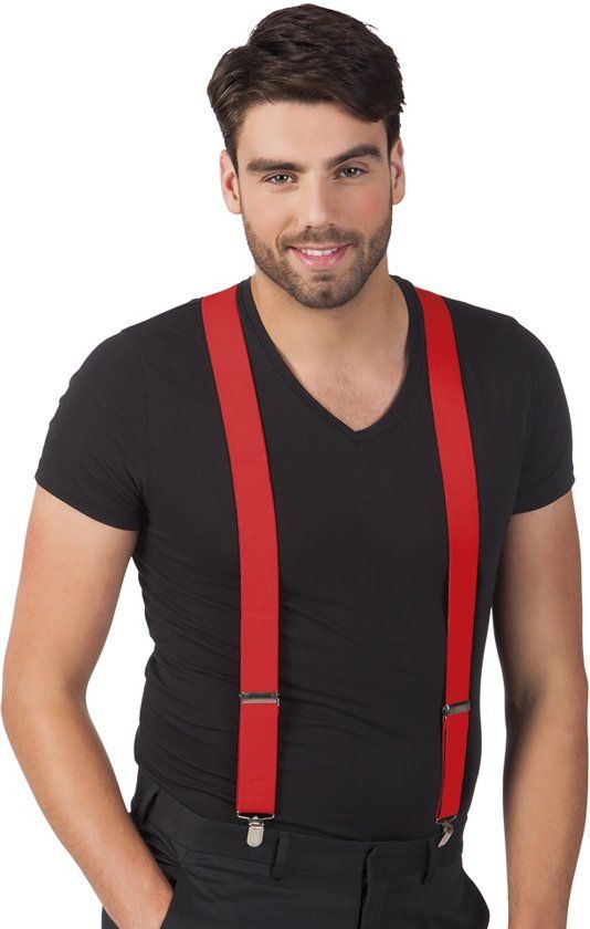 Boland Bretels - Rood