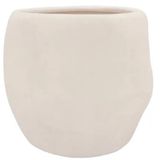 Daan kromhout Lisboa bloempot 30X30X26CM wit