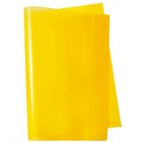 JOLLY Jollycover A4 geel 10 stuks, extra sterk, kinderbestendig, met ultrasoon gelast, 160 µm polypropyleen, milieuvriendelijk, voor schoolschriften en boeken