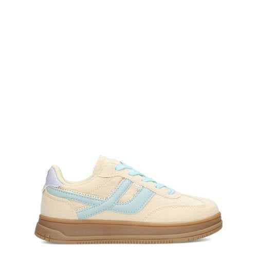 POSH by Poelman sneakers beige/creme/blauw