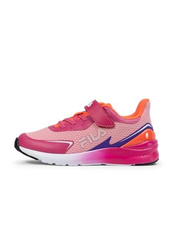 FILA Crusher V Kids Sneakers, uniseks, kinderen, Fuchsia Pink Fiery Coral, 29 EU