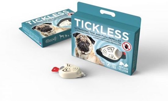 Tickless Teek en Vlo afweer - voor hond en kat - Beige