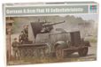 German Army 12T Half Truck 88 mm Flak18 Zelf Propelled Artillery [Naglering] (kunststofmodel)