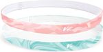 Gymstick Vivid Head Band Set - Rose/Turquoise - 2 pièces