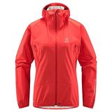 Haglöfs L.I.M Proof Jacket - Regenjas - Dames Poppy Red XS