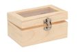 GLOREX Houten box, natuur, 15 x 10 x 7,5 cm