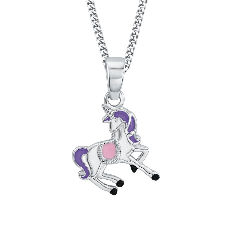 Prinzessin Lillifee Prinzessin Lillifee Ketting met hanger voor meisjes, sterling zilver 925, eenhoorn Kettingen Dames