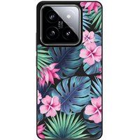 Xiaomi 14 Tropical Tropical aquarelle Verstevigd hoesje met sublimatie bedrukking