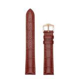 Hirsch Horlogeband Duke Goudbruin Leer 18mm