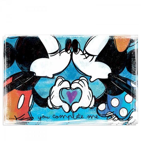 Disney Placemat Mickey Mouse in thema blauw 2 stuks