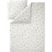 LIVARNO® Parure de lit en mousseline, 260 x 240 cm (Cerises)