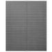Lichtblick Plissee Klemmfix, sans perçage, extensible, à partir de 45 x 130 cm. (Gris clair, 75 x 130 cm)