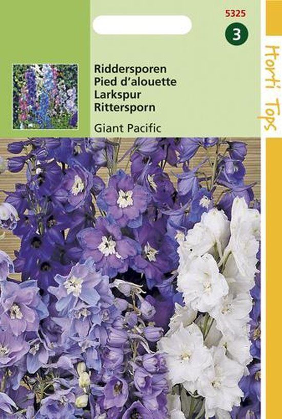 Hortitops Delphinium Cultorum Giant Pacific Flower Seeds