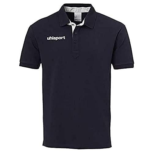 uhlsport Essential Prime heren poloshirt - Navy / Wit