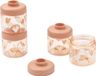 Liewood Boîtes à nourriture pour bébé Dominique Tritan 100 ml Lot de 4 – Sweethearts / Pale Tuscany