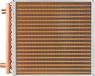 VEVOR échangeur de chaleur 50,8x50,8cm 3 rangées 9,53mm cuivre raccords 242 ailettes