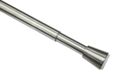 Gardinia Home Decor Gardinia Spanstang, uitschuifbaar, roestvrij staal, 90-140 cm
