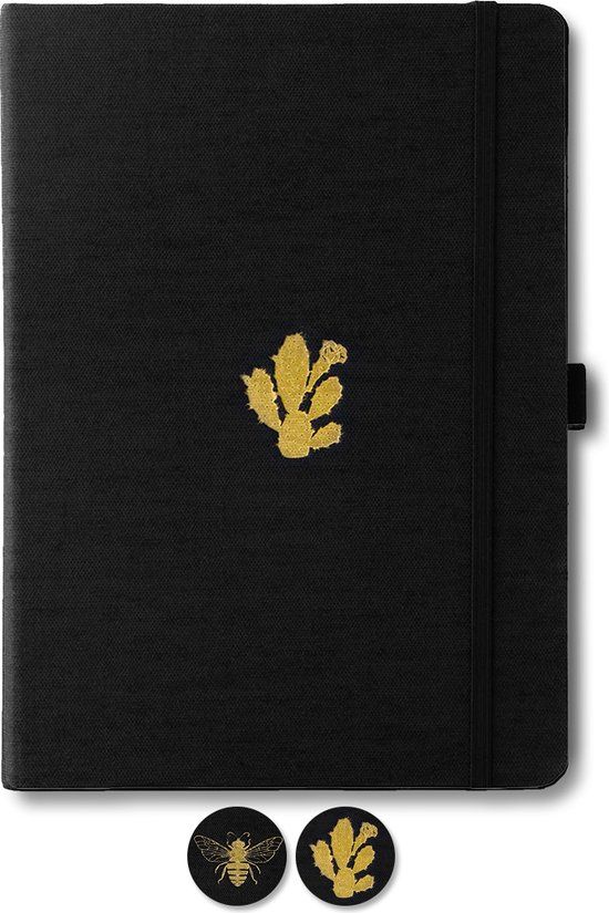 Dingbats* Pro B5 Notitieboek - Black Bee Stippen - Bullet Journal