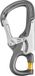 Petzl Eashook Open double action karabiner zilver