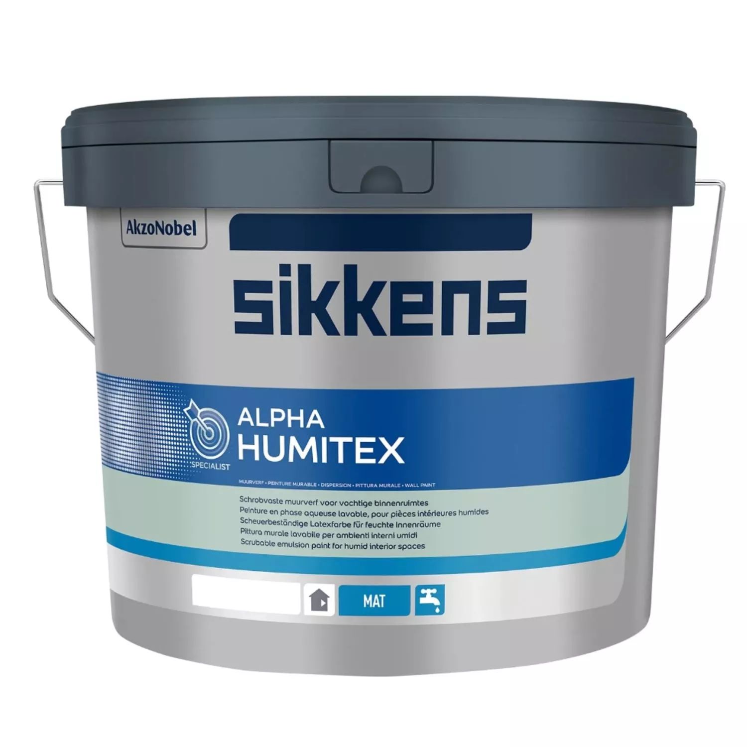 Sikkens Alpha Humitex Wit 5 Ltr