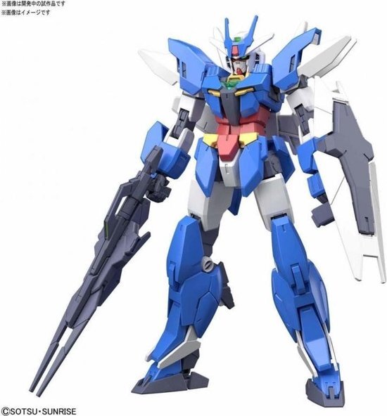 Bandai Gundam Build Divers RE:Rise #01 Earthree Gundam, Spirits HGBD:R1/144