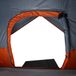 vidaXL Tente dôme 4 personnes imperméable gris et orange