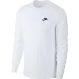 Nike T-shirt Heren Club Tee LS Wit - Maat XL