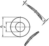 TOOLCRAFT A3 D137-A2 194666 Rondelle Grower Diamètre intérieur : 3,2 mm M3 DIN 137 Inox A2 100 pièce(s)